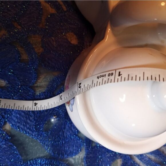 Houston Harvest ~ Hallmark Dual Condiment Jam/Jelly Ceramic Pots No Spoons - Picture 9 of 10